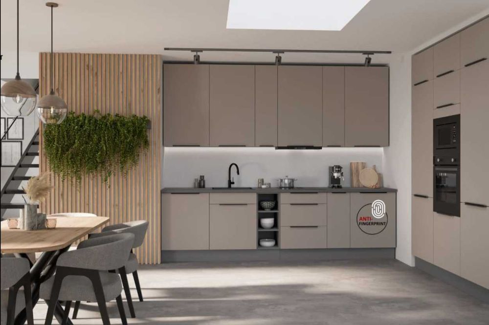 Zestaw mebli kuchennych AGA, niepalcujące fronty, szafki na sztuki !!!