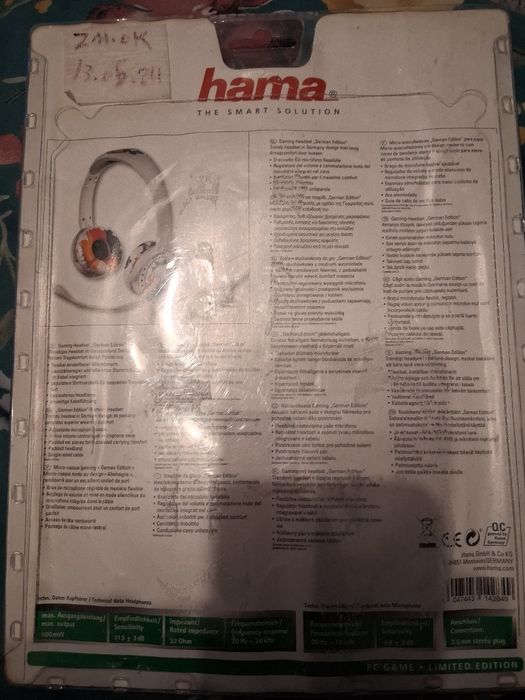 Słuchawki do PC German Edition limitowane