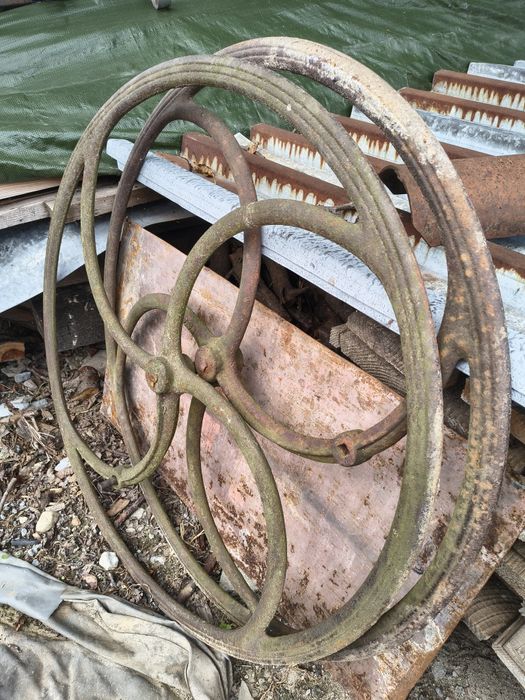 Koło żeliwne od sieczkarni