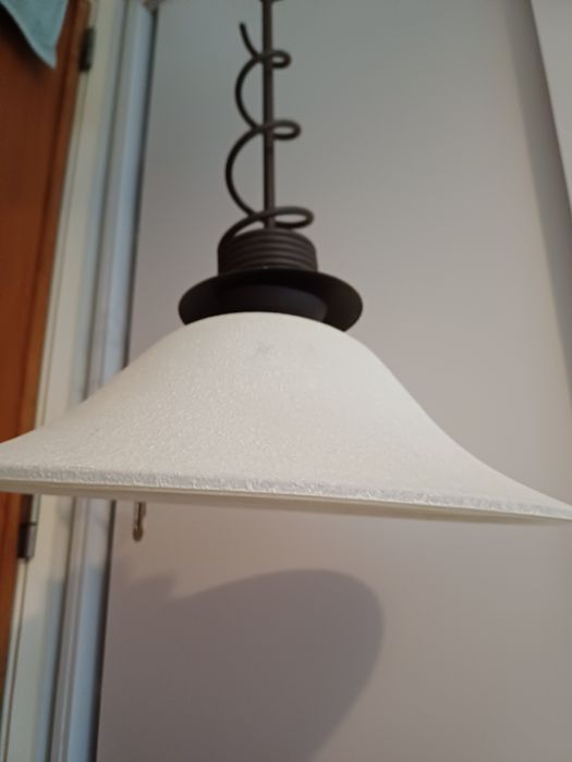 Candeeiro teto e 2 apliques