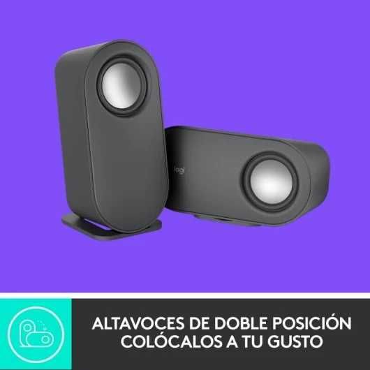 Colunas Bluetooth Logitech Z407 com Subwoofer e Comando Sem Fios - Novas