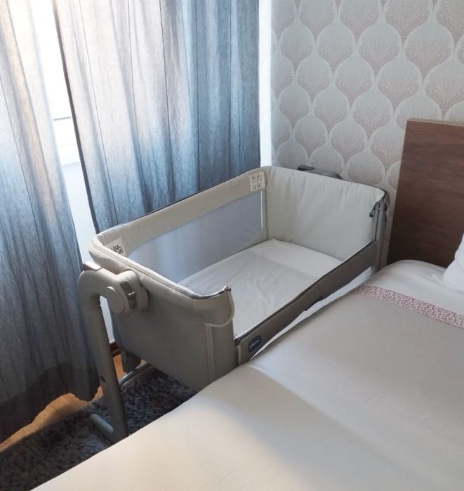 Berço Chicco Next2Me Magic Cool Grey