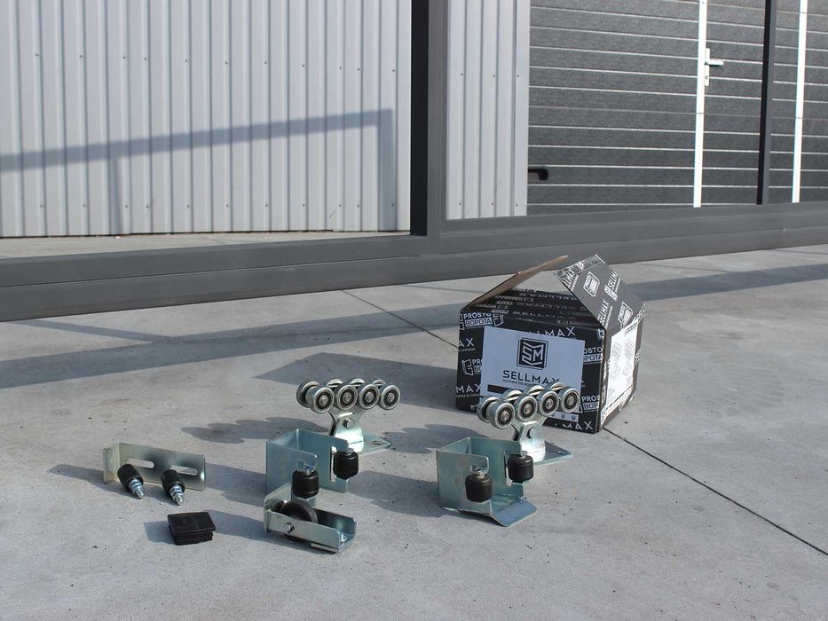 Каркас воріт, Готовые откатные ворота | Ролики | Конструктор свари сам