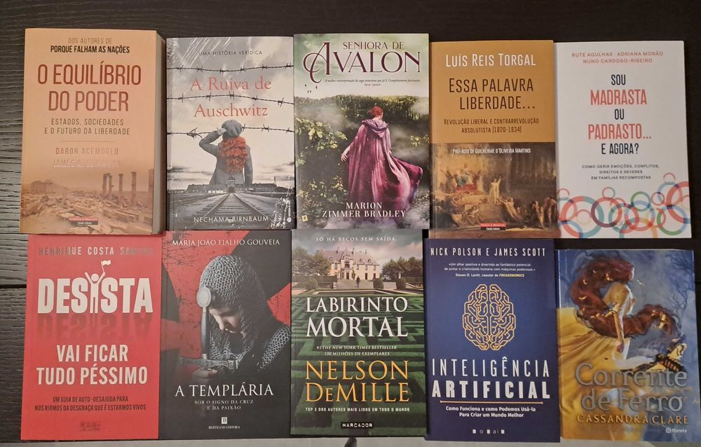 Livros Novos! Vários Autores