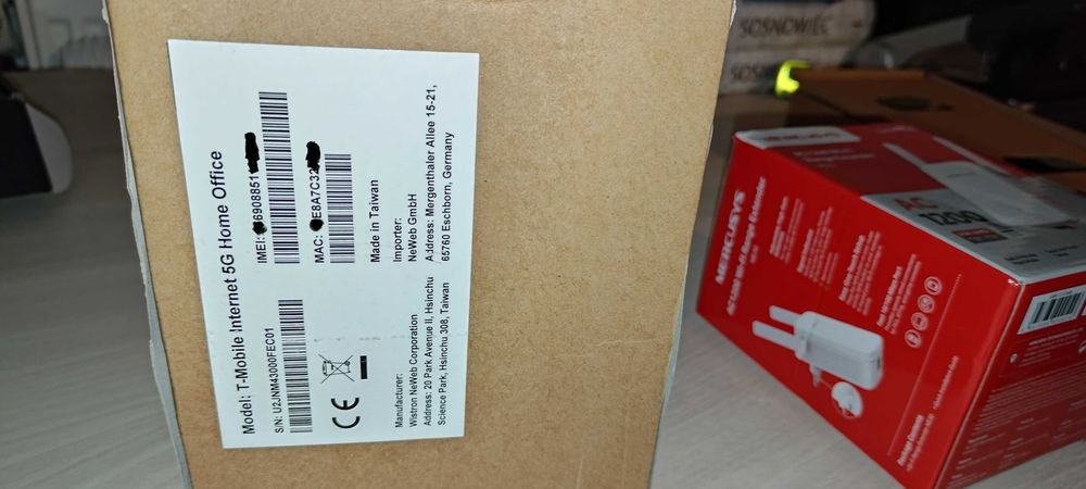 Router T-Mobile Internet 5G ZESTAW ODU IDU + wzmacniacz sygnału