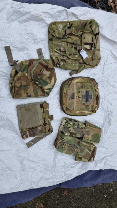 Бронежилет Osprey MK4 MTP ( Чохол+Підсумки)  р.180/104