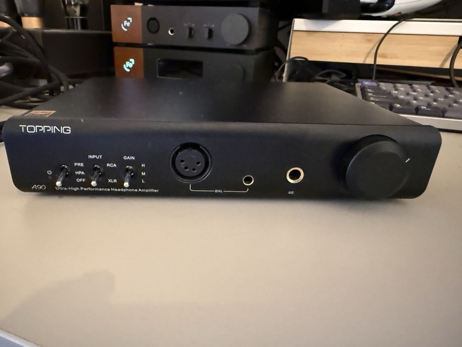 Topping a90 wzmacniacz sluchawkowy