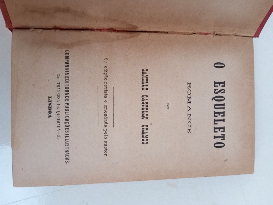 Camillo C.astello  Branco - O Esqueleto