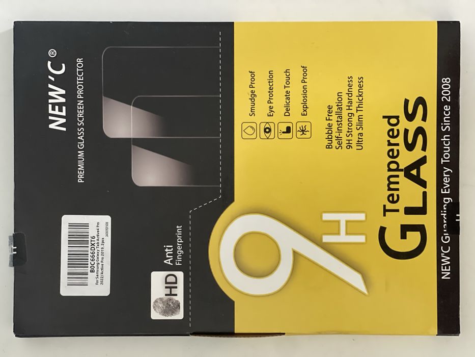 Szkło hartowane do Samsung Galaxy Tab Active4 Pro / Active Pro (2 szt) NOWE