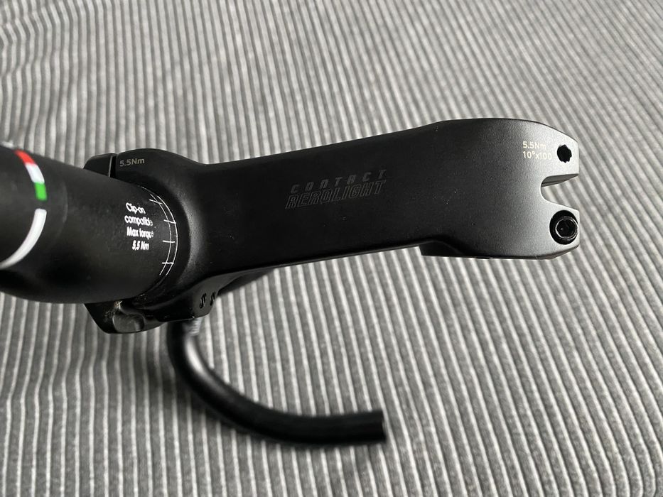 Mostek Giant contact aerolight 100mm, kierownica 3t 400mm 3T superergo