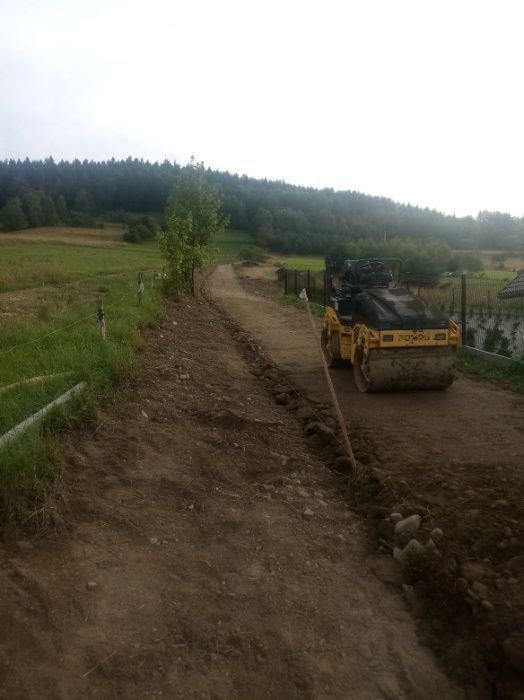 Usługi koparką| roboty ziemne| Nowy Sącz i okolice