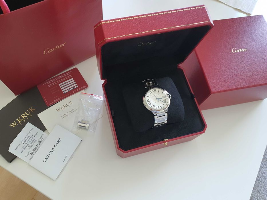 CARTIER BALLON BLEU 42MM największy kupiony Kruk  49400zł