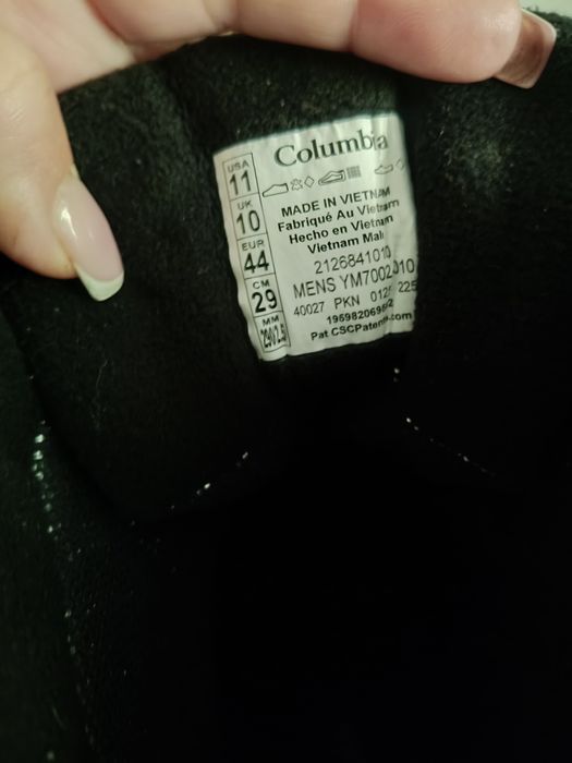 Зимові черевики Columbia 44 розмір