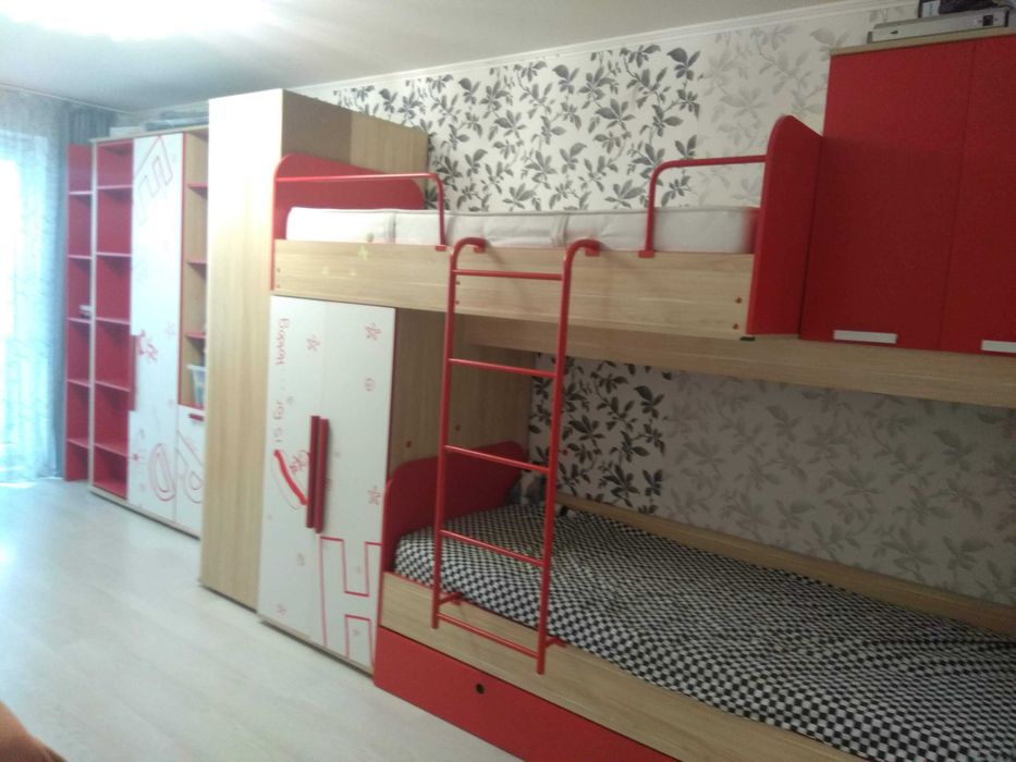 Дитяча кровать. Двоярусне ліжко. Двоповерхова кровать. Дитяче ліжко. Д