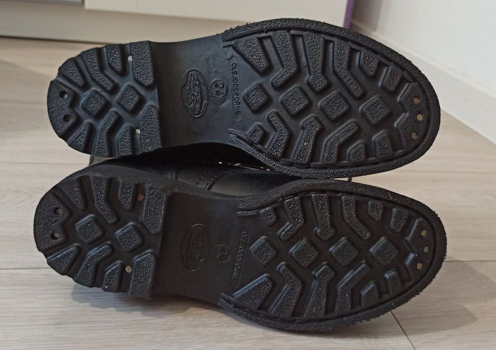 Buty wojskowe do munduru