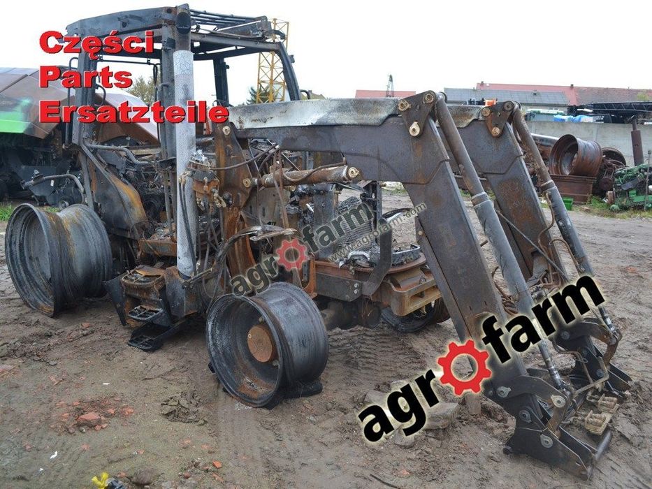 Massey Ferguson 5609 części, skrzynia biegów, oś