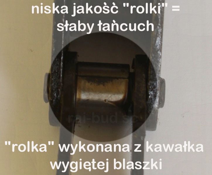 łańcuch 20b1 do prasy, łańcuch rolkowy 1 1/4 rolka 5m