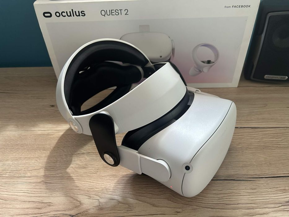 Okulary Gogle VR Oculus Meta Quest 2 128gb Kabel Link 5m Jak Nowe