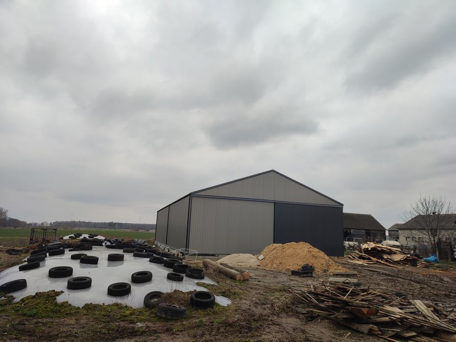 Hala magazynowa stalowa 15x40x5 Stal-Project