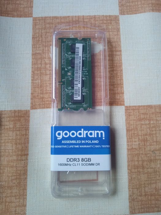 Sprzedam pamięć DDR3  8GB
