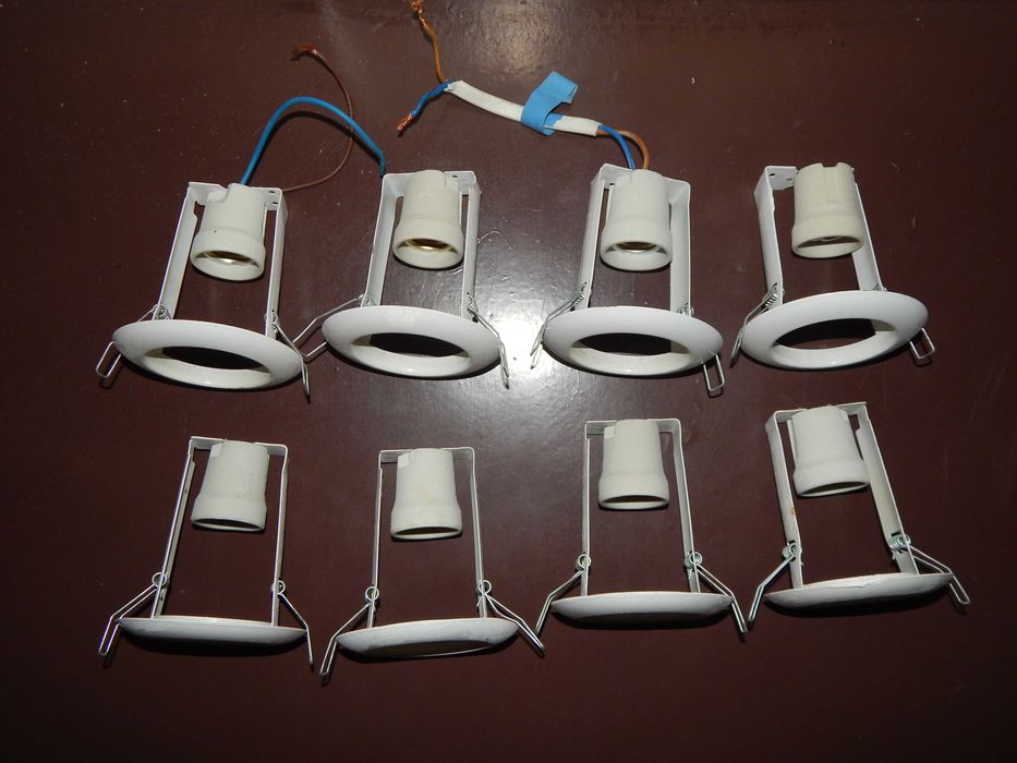 Софиты светильники точечные для ламп, софит, основание лампы 8 штук