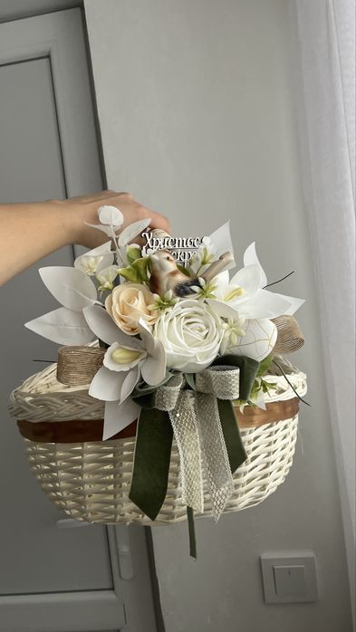 великодні кошики, великодній декор, корзини пасхальні місто Звягель