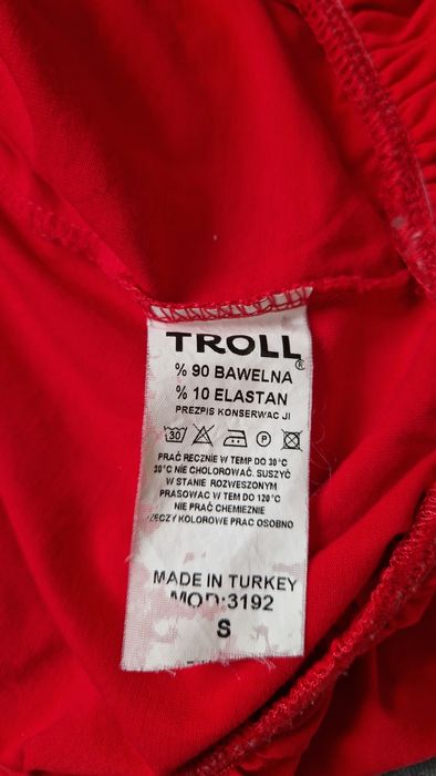 Luźna, dziewczęca bluzka, Troll, r.S/M