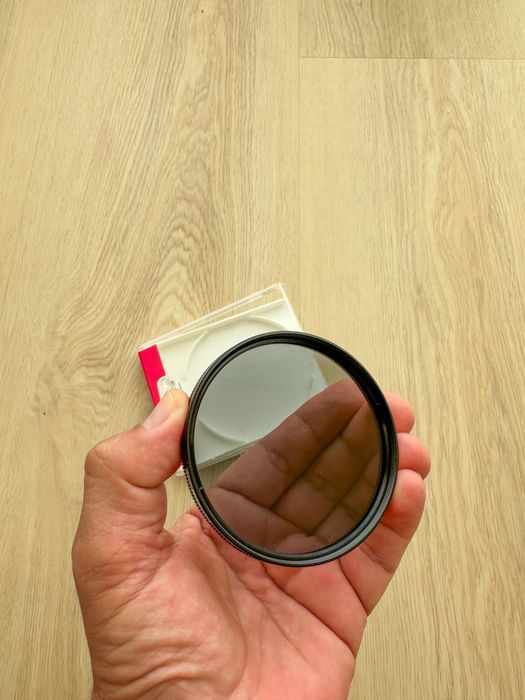 Vendo Filtro polarizador circular de 77mm bom estado