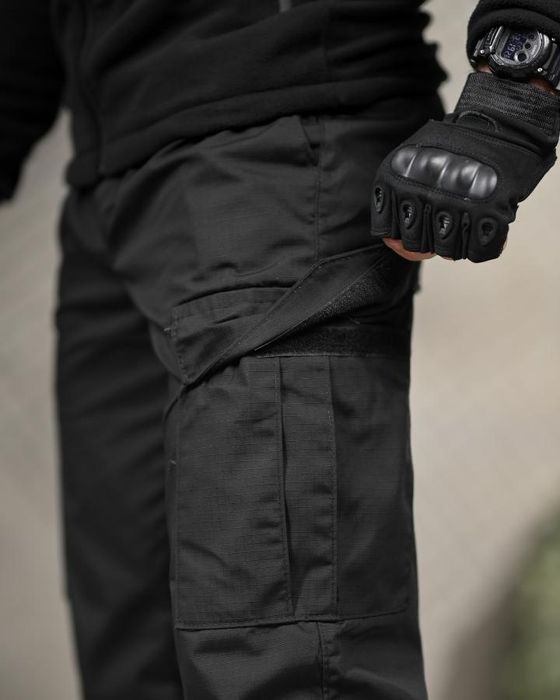 Весна осінь 6 речей у комплекті тактичний костюм 6в1 STABITEX чорний