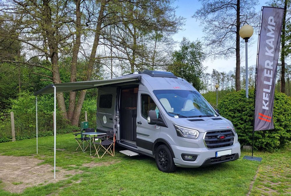 Wynajem kampervan 2+1 osobowy LMC INNOVAN 592 Ford Automat KellerKamp