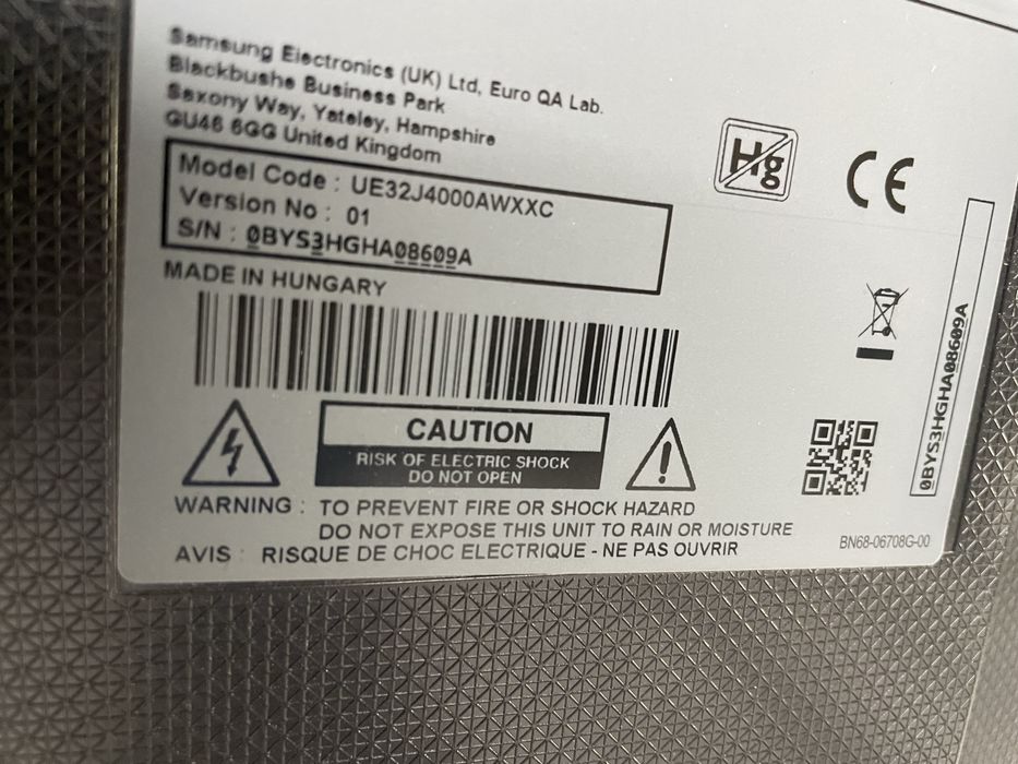 TV Led Samsung 32”