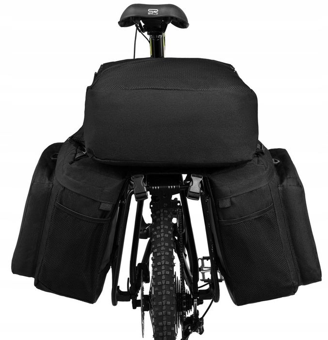 duża torba na bagażnik rowerowy - peterson