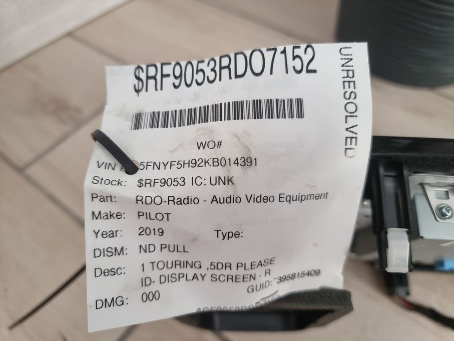 Hoda Pilot/Passport 2019-2023 дисплей мультимедіа оригінал!
2019-2023