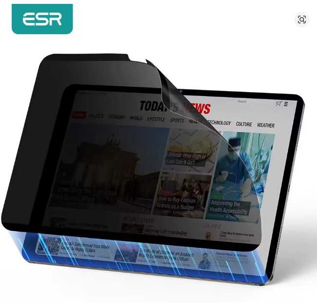 ESR Съемная магнитная Защитная пленка для iPad Air 5 13 2024/2025