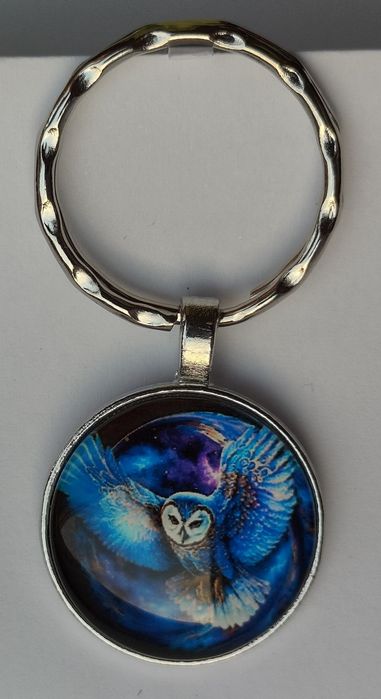 Brelok do Kluczy z Logo Sowy