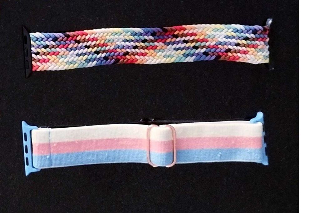 Braceletes de nylon para Apple Watch de 38mm