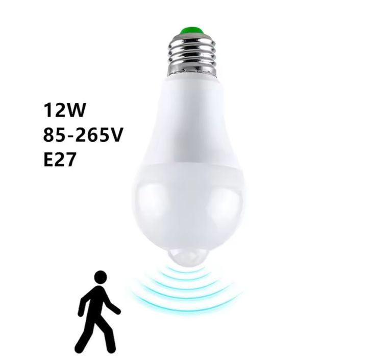 Led sensor humano E 27