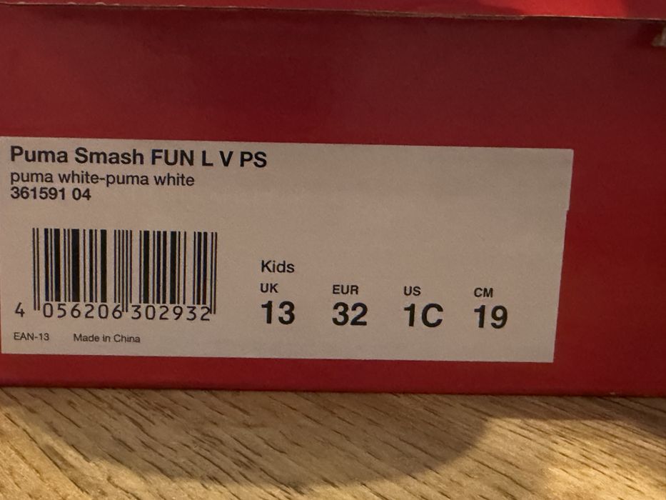 Buty dziecięce Puma.