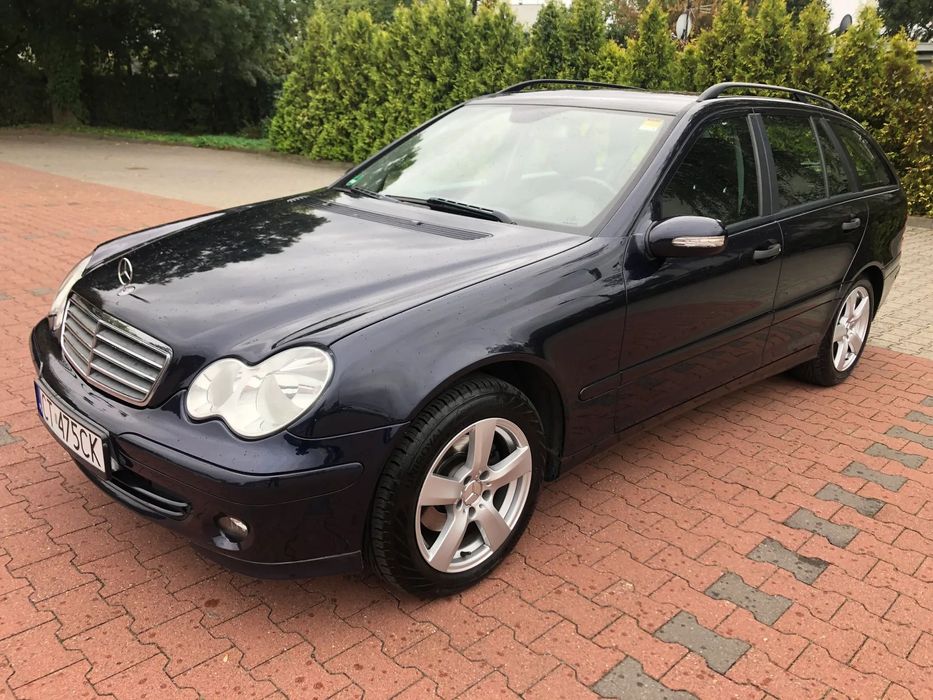 Mercedes-Benz Klasa C KOMBI, ALUFELGI , HAK, C 180 Kompressor, z Niemiec