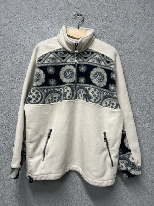 Кофта фліска Salewa L чоловіча анорак вінтаж