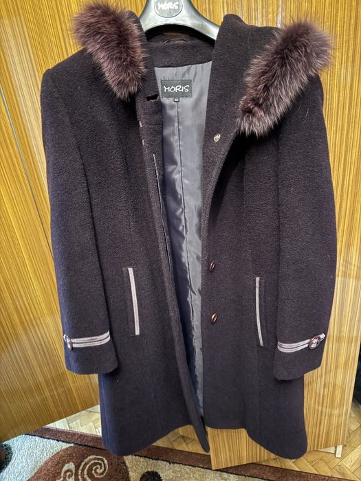 Plaszcz zimowy welna alpaka moris