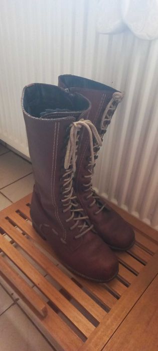 Kozaki damskue vintage lalat 90-te