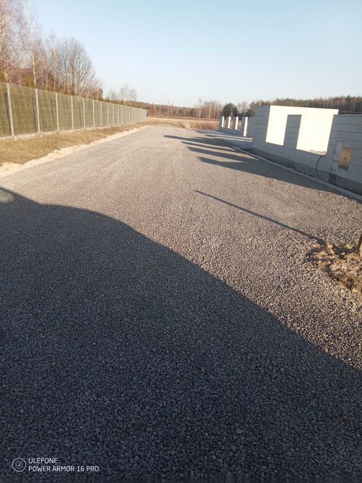 Usługi koparką i brukarskie