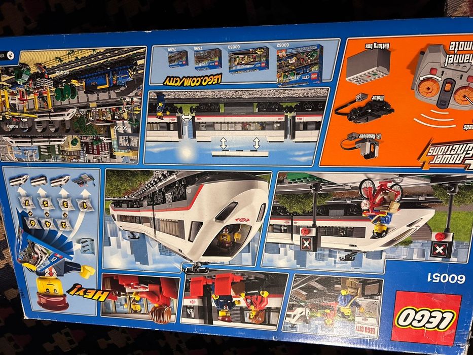 Vendo Lego city 60051: comboio de passageiros de alta velocidade