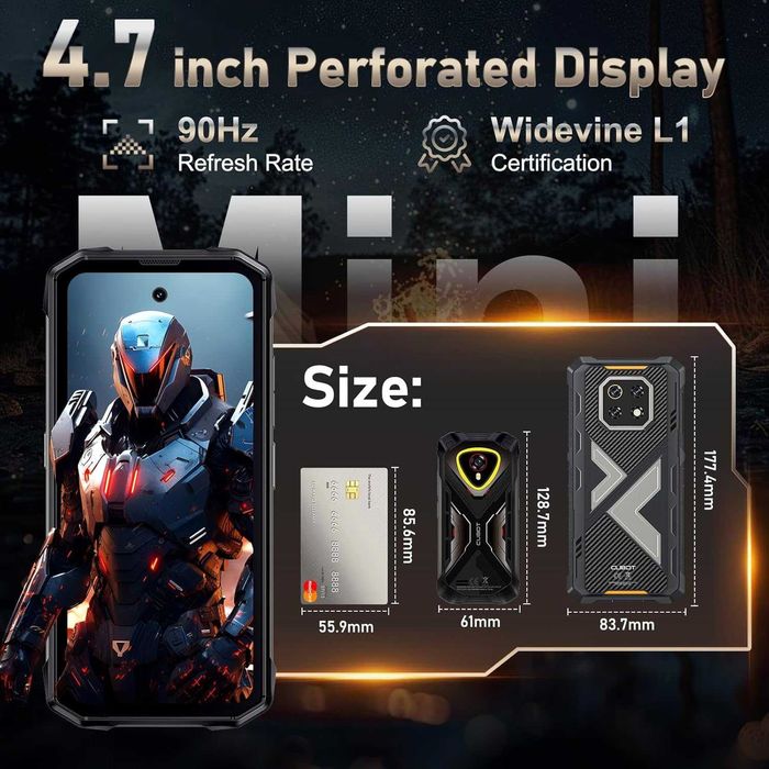 CUBOT Kingkong Mini 4  8GB/256GB  IP69K 2.0GHz