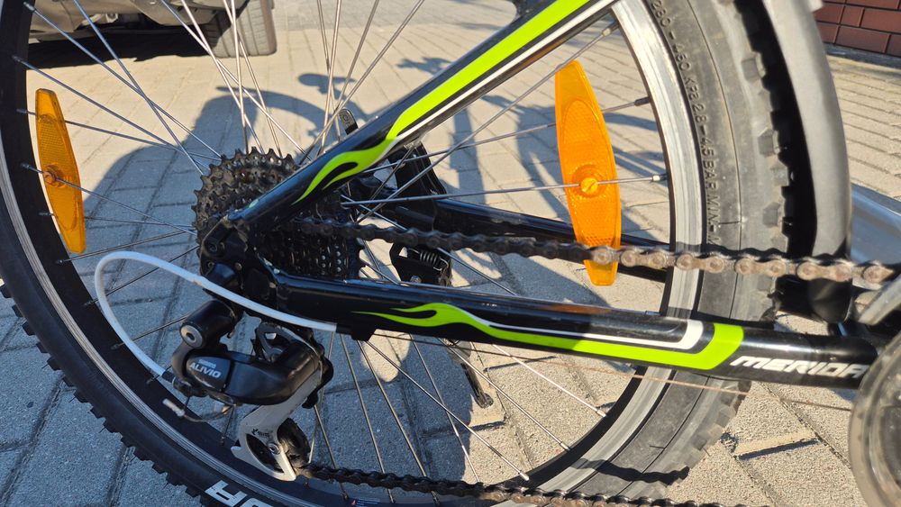 Dobrze wyposażony rower Merida Dakar Team koła 24” rama 13”