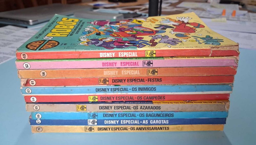 DISNEY ESPECIAL - Lote de revistas 1ª Edição Editora Abril (Brasil)