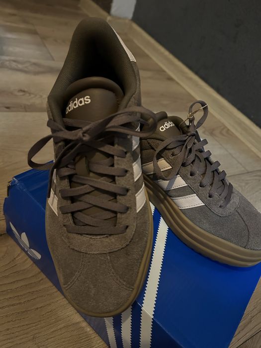 Czekoladowe Adidas 37 38 damskie