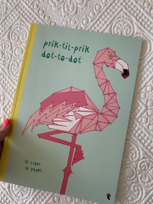 Livro de atividades - unir os pontos numéricos
