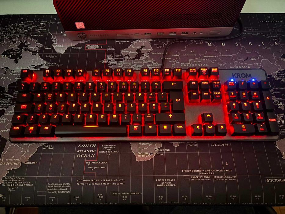 Teclado gamer KROM KERNEL